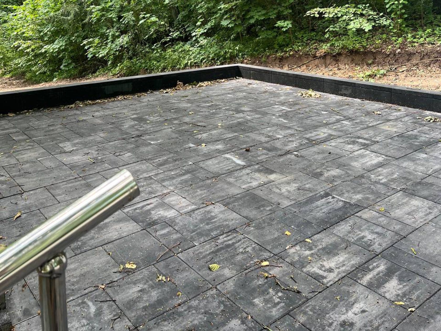 Укладка тротуарной плитки